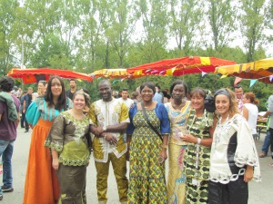 La fête interculturelle du foyer de Crissier. Photo: Voix d'Exils